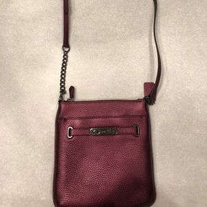 Coach Swagger Metallic Cherry Crossbody